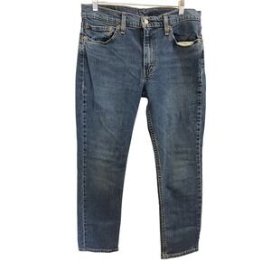 Levis 511 Slim Fit Mens Jeans Blue Denim Medium Wash 33x30 04511-4870